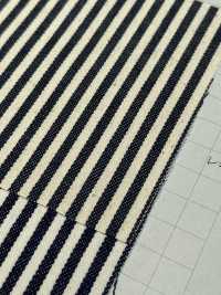 W1027 قطن مخطط عريض هيكوري دينم 7oz[Textile / Fabric] Yoshiwa Textile صور إضافية