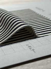 W1027 قطن مخطط عريض هيكوري دينم 7oz[Textile / Fabric] Yoshiwa Textile صور إضافية