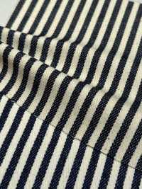 W1027 قطن مخطط عريض هيكوري دينم 7oz[Textile / Fabric] Yoshiwa Textile صور إضافية