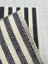 W3333-D قطن دنيم هيكوري بخطوط عريضة 10oz[Textile / Fabric] Yoshiwa Textile صور إضافية