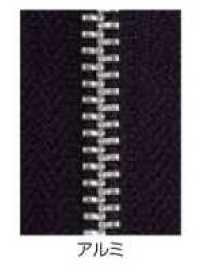5RAC-SLSB-B سحاب معدني طرفي متقابل مقاس 5 ألمنيوم مغلق الطرف[Zipper] YKK صور إضافية