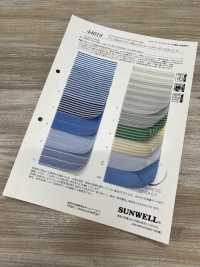 44018 Aera 20D نايلون/ قطن 60s لاون مخطط أفقيًا تشطيب GS المغسول[نسيج / قماش] SUNWELL صور إضافية