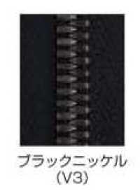 3SGWV3C-SLSB-B سحاب EXCELLA® مغلق الطرف مقاس 3 نيكل أسود مزدوج[Zipper] YKK صور إضافية