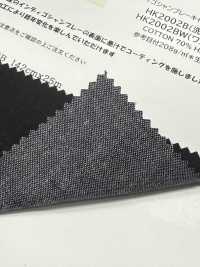 HK2002B قماش كانفاس شامبراي نيلي، طلاء بحبر سومي، غير مغسول[Textile / Fabric] KOYAMA صور إضافية