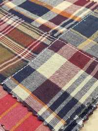 INDIA-2156 باتشورك مادراس[Textile / Fabric] Arinobe Shoten صور إضافية