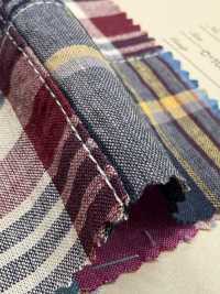 INDIA-2156 باتشورك مادراس[Textile / Fabric] Arinobe Shoten صور إضافية