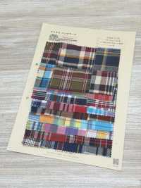 INDIA-2156 باتشورك مادراس[Textile / Fabric] Arinobe Shoten صور إضافية
