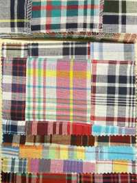 INDIA-2156 باتشورك مادراس[Textile / Fabric] Arinobe Shoten صور إضافية
