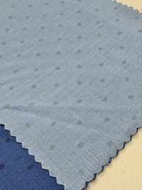 A-1510 طباعة بنمط الزهور والنقاط المصبوغة باللون النيلي[Textile / Fabric] Arinobe Shoten صور إضافية
