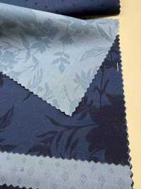 A-1510 طباعة بنمط الزهور والنقاط المصبوغة باللون النيلي[Textile / Fabric] Arinobe Shoten صور إضافية