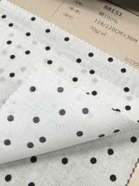 88151 80s رويال لون بنقاط بولكا صغيرة عشوائية[Textile / Fabric] VANCET صور إضافية