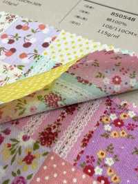 850548 قماش لاون Sopokukka Lovely Patch[Textile / Fabric] VANCET صور إضافية