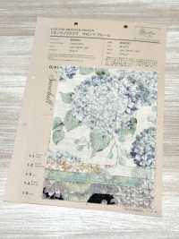 850557 شبيه بالكتان مخضّب Salon De Fleur كرة ثلج[Textile / Fabric] VANCET صور إضافية