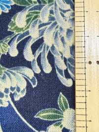 850561 لوزة مصبوغة بالنيلي بنمط ياباني: أقحوان المروحة في بحر من السحب[Textile / Fabric] VANCET صور إضافية