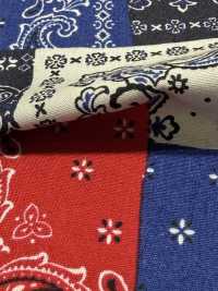 850591 برودكلوث بتقنية الرش الهوائي BANDANA PATCHWORK[نسيج / قماش] VANCET صور إضافية