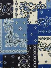 850591 برودكلوث بتقنية الرش الهوائي BANDANA PATCHWORK[نسيج / قماش] VANCET صور إضافية