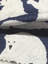 850601 أوكسفورد دنيم × حيوان = دب قطبي[Textile / Fabric] VANCET صور إضافية