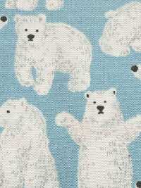 850601 أوكسفورد دنيم × حيوان = دب قطبي[Textile / Fabric] VANCET صور إضافية