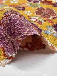 KKP2338-D-HNCRS Nigoshi Chirimen® تناثر الأزهار[نسيج / قماش] Uni Textile (Komon Kobo) صور إضافية