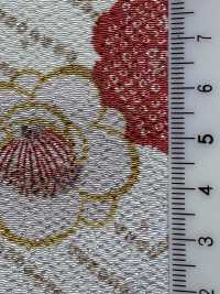 KKP2338-D-HITTASYGT Nigoshi Chirimen® Hikita Sayagata[Textile / Fabric] Uni Textile (Komon Kobo) صور إضافية
