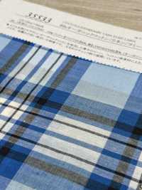 35533 60s قماش لاون من القطن/الكتان/الرامي العضوي بنقشة كاروهات[Textile / Fabric] SUNWELL صور إضافية