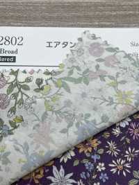 AP62802 Airtan برودكلوث زهري (رول)[Textile / Fabric] COSMO TEXTILE صور إضافية