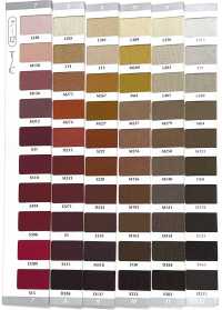TC-COLORSAMPLE بطاقة عينات ألوان ريب T/C صور إضافية