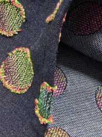 FY1589-IDC20CUT دنيم جاكار مقصوص منقّط ملوّن[نسيج / قماش] DUCK TEXTILE صور إضافية
