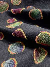 FY1589-IDC20CUT دنيم جاكار مقصوص منقّط ملوّن[نسيج / قماش] DUCK TEXTILE صور إضافية