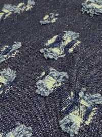 WALA-30ID Warakat دنيم بنقشة مربعات عشوائية[نسيج / قماش] DUCK TEXTILE صور إضافية