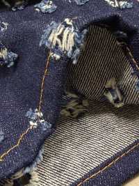 WALA-30ID Warakat دنيم بنقشة مربعات عشوائية[نسيج / قماش] DUCK TEXTILE صور إضافية