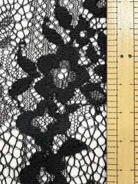 KKF8844-W-1 دانتيل شيرينغ ناعم من النايلون[نسيج / قماش] Uni Textile (Komon Kobo) صور إضافية
