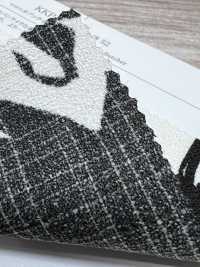 KKP8610-52 Maronica قماش بوتشر[نسيج / قماش] Uni Textile (Komon Kobo) صور إضافية