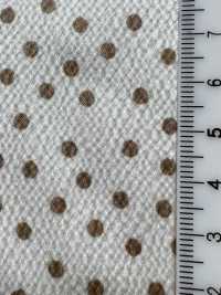 KKP9144-17 ساتان هامر مطاطي بنقاط صغيرة عشوائية[نسيج / قماش] Uni Textile (Komon Kobo) صور إضافية