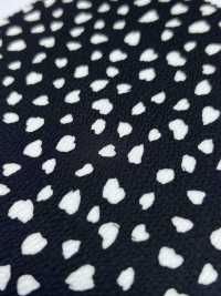KKP9144-36 ساتان هامر مطاطي بنقاط بتلات[نسيج / قماش] Uni Textile (Komon Kobo) صور إضافية
