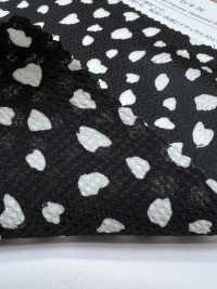 KKP9144-36 ساتان هامر مطاطي بنقاط بتلات[نسيج / قماش] Uni Textile (Komon Kobo) صور إضافية