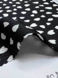 KKP9144-36 ساتان هامر مطاطي بنقاط بتلات[نسيج / قماش] Uni Textile (Komon Kobo) صور إضافية