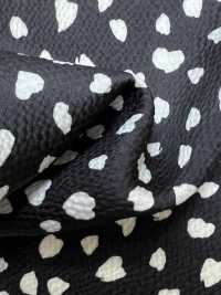 KKP9144-36 ساتان هامر مطاطي بنقاط بتلات[نسيج / قماش] Uni Textile (Komon Kobo) صور إضافية