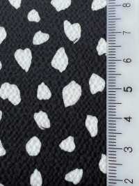 KKP9144-36 ساتان هامر مطاطي بنقاط بتلات[نسيج / قماش] Uni Textile (Komon Kobo) صور إضافية