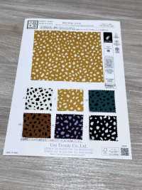 KKP9144-98 ساتان هامر مطاطي بنقاط غير منتظمة[نسيج / قماش] Uni Textile (Komon Kobo) صور إضافية