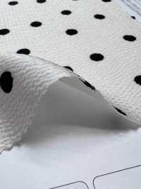KKP9144-W-SB-184 ساتان مطروق مرن بعرض عريض بنقاط عشوائية[نسيج / قماش] Uni Textile (Komon Kobo) صور إضافية