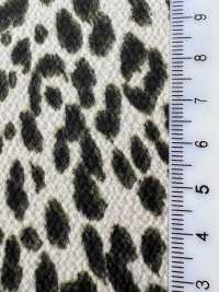 KKP9145-47 ساتان مطرّق مطاطي بنقشة ليوبارد صغيرة[نسيج / قماش] Uni Textile (Komon Kobo) صور إضافية