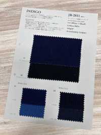 JB2811 Cordlane نيلي مصبوغ بالقطعة[Textile / Fabric] KOYAMA صور إضافية
