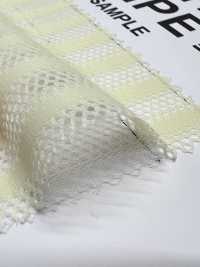 MS1339H شبكة مخططة[Textile / Fabric] Inoue Knit صور إضافية