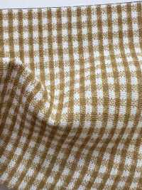 2131-CHECK Takashima Chijimi[نسيج / قماش] Inoue Knit صور إضافية