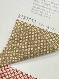 B88225Z قماش بخيوط غير منتظمة، بنمط ياباني، نصف مطوي[نسيج / قماش] VANCET صور إضافية