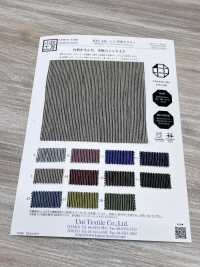 KYC445-1 قطن مصبوغ بالخيوط مجعد (Takashima Chijimi)[Textile / Fabric] Uni Textile (Komon Kobo) صور إضافية