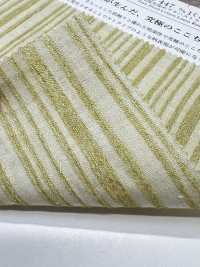 KYC447-1 مزيج كتان مصبوغ بالخيوط Akihas Stripe Yoryu (Takashima Chijimi)[نسيج / قماش] Uni Textile (Komon Kobo) صور إضافية