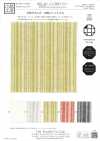 KYC447-1 مزيج كتان مصبوغ بالخيوط Akihas Stripe Yoryu (Takashima Chijimi)