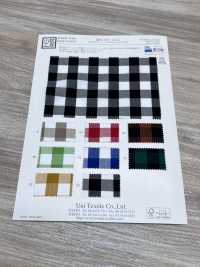 KYC577-C-4 50 كاروهات مصبوغة بالخيوط[نسيج / قماش] Uni Textile (Komon Kobo) صور إضافية